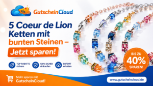5 Coeur de Lion Ketten mit bunten Steinen – Jetzt sparen!
