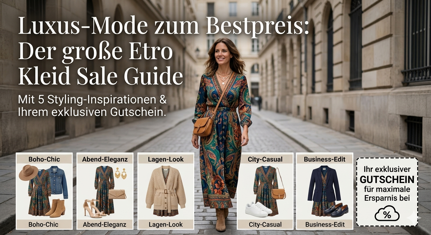 Etro Kleid Sale 5 Luxus-Looks mit exklusivem Gutschein