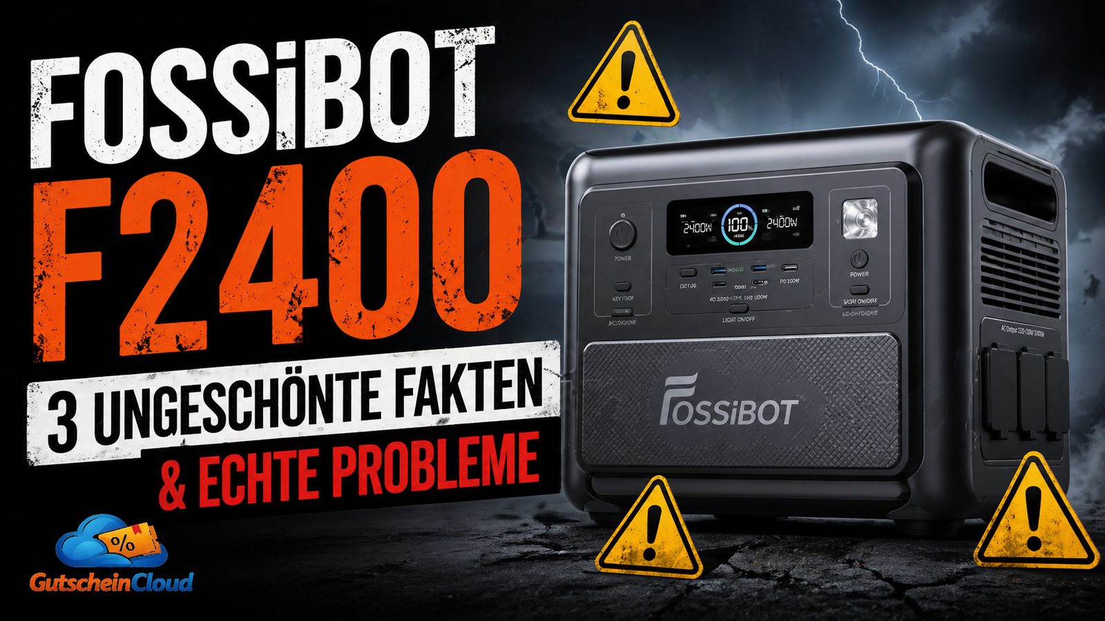 FOSSiBOT F2400 3 Ungeschönte Fakten & Echte Probleme