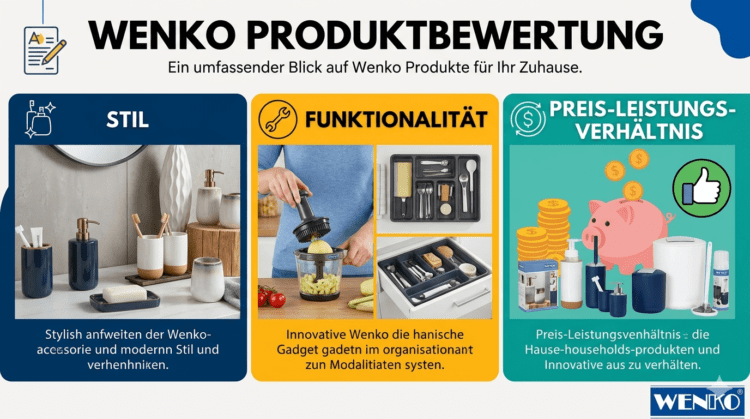 Wenko Produktbewertung: Stil, Funktionalität und Preis-Leistungs-Verhältnis