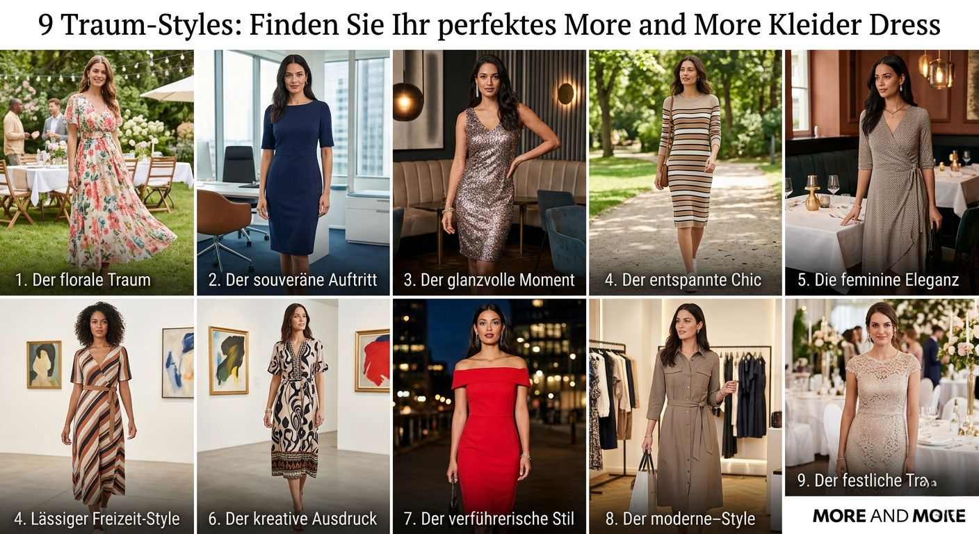 More and More Kleider 9 Traum-Styles & Beste Gutscheincodes