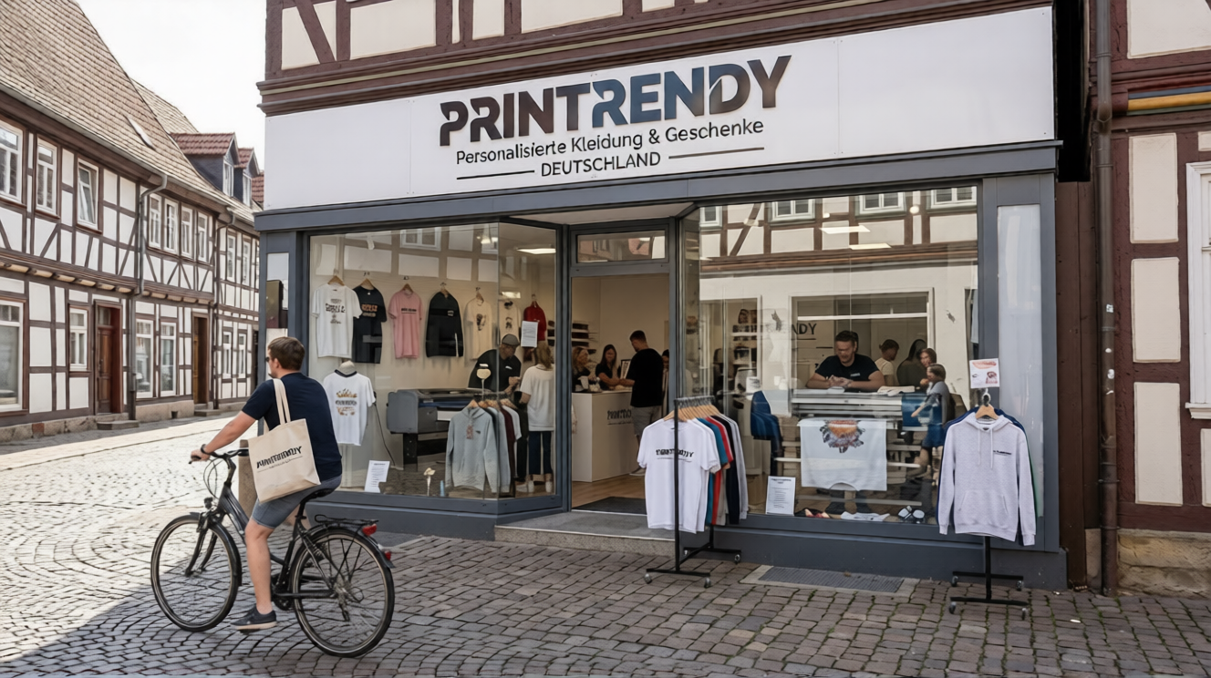 Printrendy personalisierte Kleidung Deutschland 2026 Individuelle Mode neu gedacht