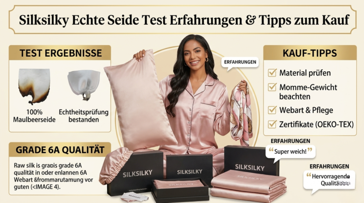 Silksilky Echte Seide Test Erfahrungen & Tipps zum Kauf