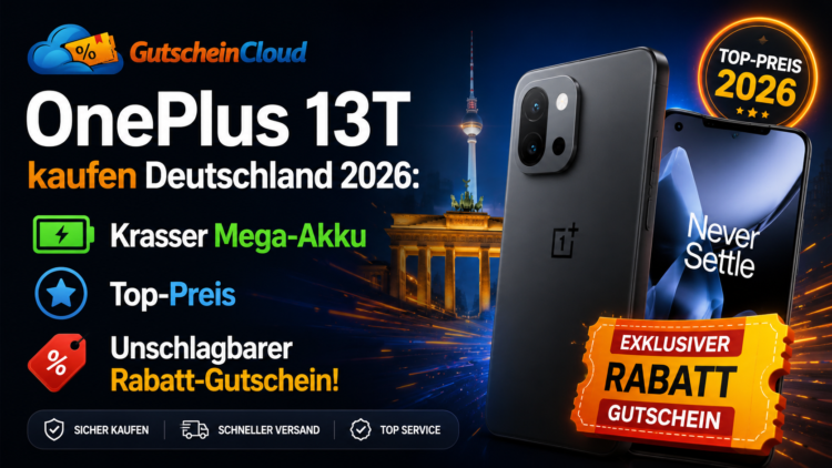 OnePlus 13T Deutschland gutscheincloud.de